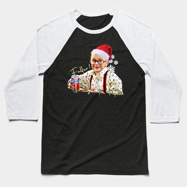 Fuller Go Easy Christmas Classic Home Alone Baseball T-Shirt by Nova5